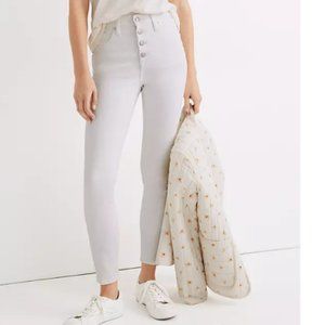 NWT Madewell High-Rise Skinny Crop White Jeans Plus Size